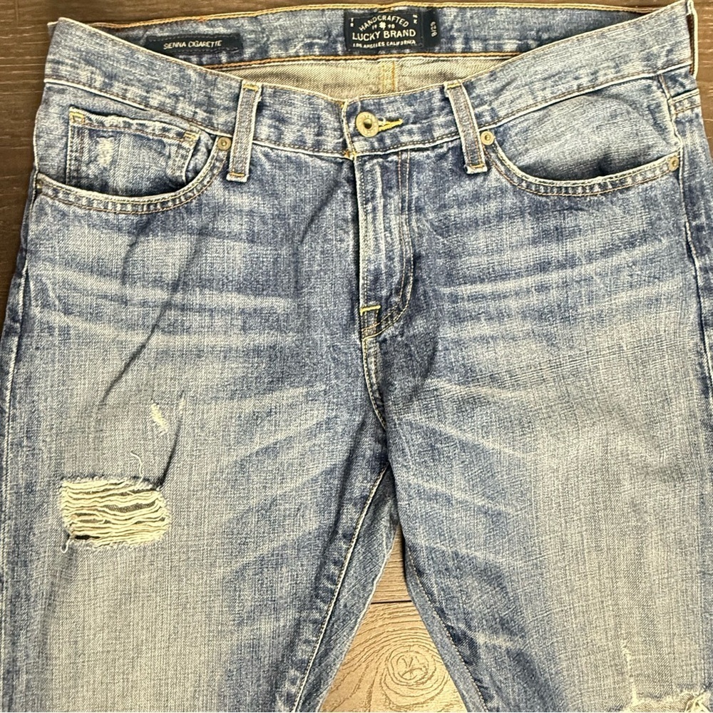 Men's Light Blue Jeans - Picture 3 of 8